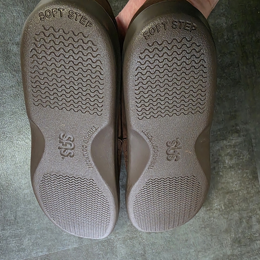 SAS Viva Slip On Loafers Leather Comfort Shoes Womens Size 10.5 Slim NWOT - Picture 8 of 8